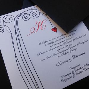 Προσκλητήρια γάμου -Γ1348 - <p>Τετράγωνο μεταλιζέ προσκλητήριο με μαύρο κομψό φάκελο.</p>...